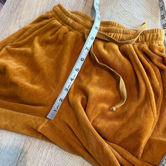 Stark X Velour Jogger Set Warm Goldenrod S/M - Picture 14 of 16